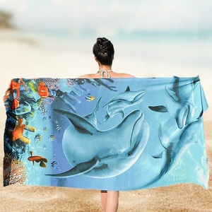 Toalla de Playa Personalizada de Microfibra Súper Absorbente de Secado Rápido y Ecológica de la Marca <span class=keywords><strong>Lenna</strong></span>, Diseño Personalizado OEM ODM con Logotipo, Premium, para Todas las Estaciones - Product Image 3