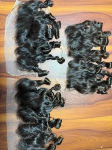 Extensiones de Cabello Humano Virgen al por Mayor, Cabello Indio Rizado Natural, 100% Alineado con la Cutícula, Envío Rápido - Product Image 6