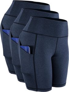 Short de motard pour femme 5 ''/8''/3 ''Short de sport en spandex à taille haute pour yoga athlétique | Short pour femme - Product Image 6