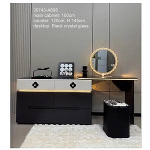 30743-Y8801 Modern vanity <b>table</b> and <b>chair</b> - Product Image 2