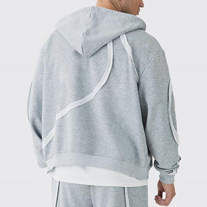 Sweat à capuche personnalisé ODM OEM 100% coton molletonné, écologique et respirant, pour homme, automne 2025-2026 - Product Image 6