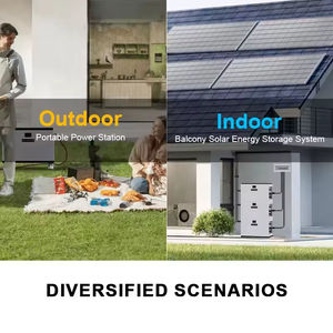 Sistema de Almacenamiento de Energía Solar Todo en Uno con Batería de Balcón de 3.8kWh y 2.4kW, 51.2V Lifepo4, Sistema de Energía Solar Portátil para el Hogar - Product Image 4
