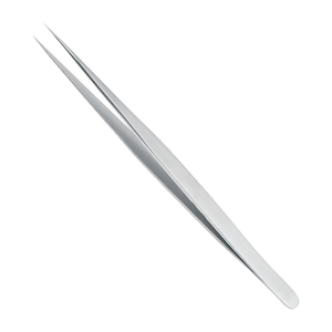 Pince à épiler d'extension de cils en acier inoxydable de marque privée de haute qualité - Product Image 1