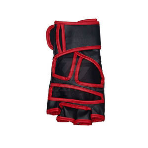 Gants de MMA en cuir lacés sur mesure, concevez vos propres gants de boxe professionnels de haute qualité pour hommes - Product Image 3