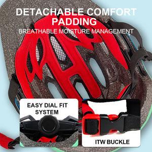 <span class=keywords><strong>Casco</strong></span> de Bicicleta Integral para Niños con Protector de Barbilla Extraíble, Carcasa de EPS y PC para BMX, Ciclismo, Patinaje y Deportes al Aire Libre - Product Image 4