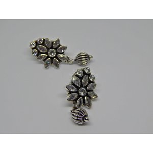 Pendientes bohemios de Plata de Ley 925 vintage con circonita cúbica, de oro rosa tachuelas, joyería de boda, un regalo elegante para ella - Product Image 2
