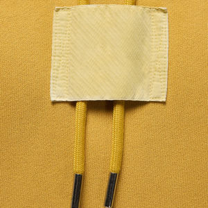 2025 nueva llegada Unisex pulóver sudaderas con capucha Color dorado bordado XXS tamaño sólido patrón algodón polar con bolsillos canguro - Product Image 5