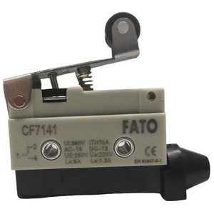 FATO เซนเซอร์จับการเคลื่อนไหวคันโยกลูกกลิ้ง10A 250V สวิตช์จำกัดแนวนอน Cf7141 - Product Image 1