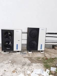 Chauffe-eau à pompe à chaleur air-eau en promotion 10 kW, compresseur électrique instantané sans réservoir, haute efficacité classe A++, boîtier métallique - Product Image 3