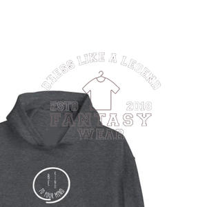 Sudadera con Capucha Extra Grande de Alta Calidad FANTASY WEAR OEM 2026, 500gsm, con Logotipo Personalizado, Unisex, Negra, para Hombre - Product Image 4