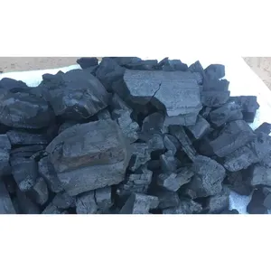 Charbon de bois noir 100% naturel en bois dur / Charbon de bois de mangrove pour barbecue, meilleure qualité, briquettes de bois de chêne activé, forme en morceaux, cendres 3%, 8500J - Product Image 2