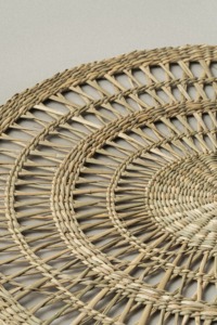 Napperons en jonc de mer naturel tissé produits écologiques fabriqués au Vietnam napperon décoration de table en gros - Product Image 3