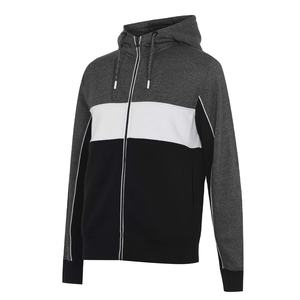 เสื้อฮู้ดซิปสองชั้นสำหรับฤดูหนาวผ้าฟลีซมีฮู้ดปรับแต่งได้เกรดสูงผ้าคอตตอน100% ลายแบบใหม่ย้อมสีล้วน - Product Image 1