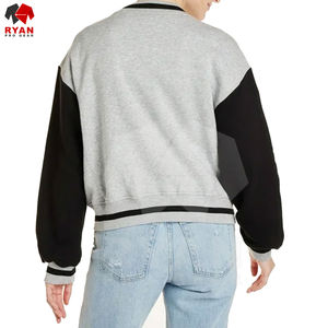 Nuevo último estilo, logotipo personalizado, chaquetas Versity transpirables de gran tamaño para hombre, chaqueta Versity ligera para hombre - Product Image 3