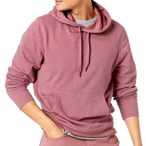 Sweat à capuche personnalisé pour homme, 100% coton, manches longues, sans doublure, broderie, style streetwear, coupe confortable, imprimé hiver - Product Image 5