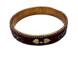 Bracelets en laiton bohème faits à la main Costume indien bijoux de mode artisanat en or par le fabricant en India-BL-170523E - Product Image 5