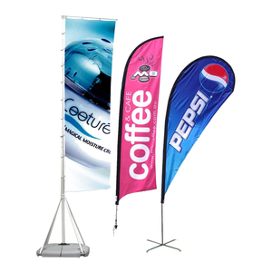 Bandera Publicitaria Personalizable Tipo Swooper para Playa, Decoración Exterior, Tienda de Banderas, Estilo Retro, Pluma de Poliéster - Product Image 2