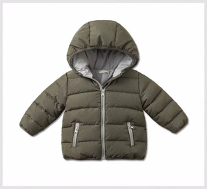 Veste d'hiver rembourrée chaude de haute qualité pour enfants, garçons et filles, manteau d'extérieur en duvet à capuche du Vietnam, vente en gros - Product Image 5