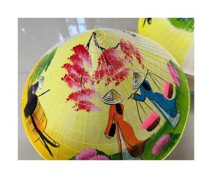 หมวกทรงกรวยจากเวียดนามที่ทนทานสำหรับงานเทศกาลวัฒนธรรม - Product Image 3