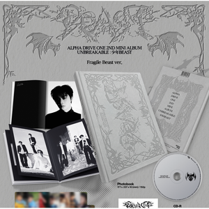 [ลดราคา] ALPHA DRIVE ONE - UNBREAKABLE : BEAST มินิอัลบั้มชุดที่ 2 รุ่น Fragile Beast Ver. - Product Image 2