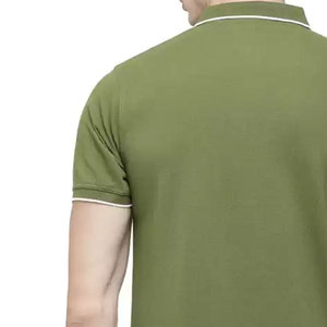 T-shirt décontracté à col polo pour homme 100% coton séchage rapide respirant été-coupe ample 45% coton 55% pour femme - Product Image 4