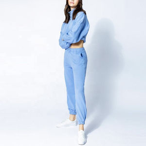 Conjuntos Deportivos Populares al por Mayor en Línea para Mujer, Trajes Deportivos Transpirables de Algodón para Entrenamiento y Jogging - Product Image 3