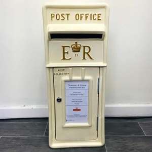 Boîte aux lettres antique de grande hauteur pour la maison et les fournitures de jardin - Product Image 4