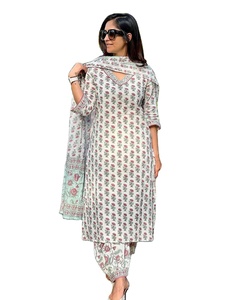 Kurti de algodón de verano de último diseñador para mujer, ropa india y paquistaní, Edición especial - Product Image 1