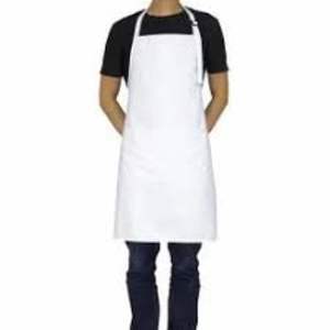 Delantal de Cocina de Algodón Liso Transpirable de Primera Calidad, Ecológico, Reciclable, con Logotipo Promocional Personalizado - Product Image 1