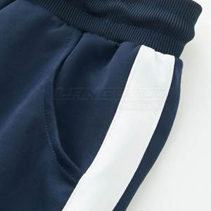 Ensemble de survêtement pour homme avec logo personnalisé, 100% coton, pantalon de survêtement en molleton, taille plus, écologique, coupe-vent, ensemble de jogging d'hiver, vente en gros - Product Image 4