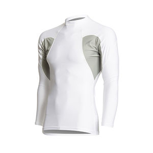 Meilleur style unique, respirant, antibactérien, respectueux de l'environnement, rashguard à manches longues, logo personnalisé, séchage rapide, spandex, nylon, couleur personnalisée - Product Image 2