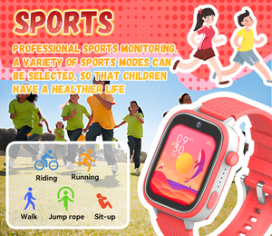 Maxtop điện thoại trẻ em video cảm ứng mới thông minh đồng hồ IP67 GPS trẻ em trò chơi không thấm nước 4G GPS trẻ em xem - Product Image 6