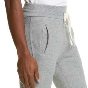 Pantalones Jogger personalizados de color sólido para hombre, pantalones deportivos de algodón holgados de cintura media, pantalones de entrenamiento informales de lavado oscuro para gimnasio - Product Image 6