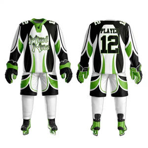 Ensemble d'uniformes de hockey sur glace All Star avec tissu en maille respirant et impression de nom/numéro personnalisée pour les ligues - Product Image 2