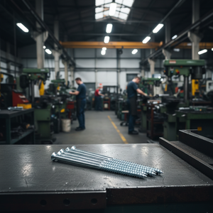 Tornillo Autorroscante para Madera de Acero al Carbono, Punta Avellanada, Rosca Gruesa, Punta Afilada, Óxido Negro, Métrico/Pulgadas, Clase 4, Buen Precio - Product Image 1