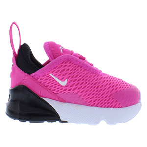 Nike Air Max 270รองเท้าสำหรับทารก/เด็กวัยหัดเดินสี: เลเซอร์บานเย็น/100% สีขาวสุดยอด - Product Image 3