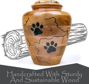 Gato Perro Pata Mascota Urnas para Perros Cenizas Gato Urnas para Cenizas - Product Image 2