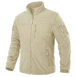 High Quality Custom logo Polyester Spandex Lightweight Full Zip Waterproof Winter <b>Fleece</b> <b>Lined</b> Men Softshell windbreaker <b>Jacket</b> - Product Image 4