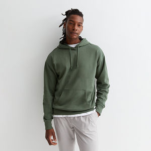 Service OEM, meilleure qualité, sweats à capuche pour hommes en coton 100% pur, respirants, séchage rapide, imprimés brodés, streetwear décontracté - Product Image 1