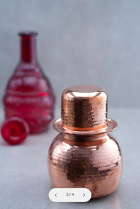 Olla De Agua De Cobre Con Taza (Sombu-Lota) - Product Image 2