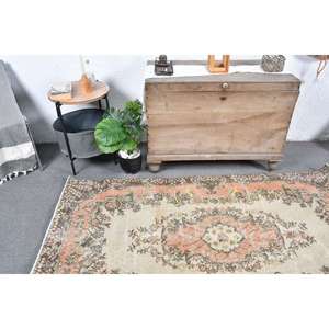 พรมขนสัตว์สังเคราะห์ทรงสี่เหลี่ยมผืนผ้า ขนาด 38 x 68 ฟุต สไตล์วินเทจ สำหรับห้องรับประทานอาหาร เป็นมิตรกับสิ่งแวดล้อม ขนปานกลาง สีส้มเบจ ชุดพรมปูพื้นขนาดใหญ่ - Product Image 2