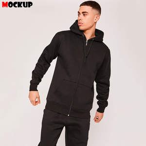 เสื้อวอร์มเทอร์รี่หลากสีสำหรับผู้ชายไซส์ใหญ่พิเศษพิมพ์ลายทันสมัย - Product Image 2