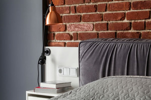 เต้าเสียบสวิตช์ไฟฟ้าติดผนัง16A IP54สีเทาพร้อมที่ต่อสายดินพร้อมฝาปิด EU/UK/US มาตรฐาน220V - Product Image 6