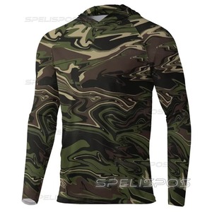 2025 <b>Summer</b> Outdoor Camouflage Moisture Wicking Jersey Long Sleeve Fishing <b>Shirts</b> UV Protection Sublimation soccer jersey 2025 - Product Image 6