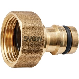 GEKA Plus KTW Latón con Rosca Interna G 1/2? Paquete de 5 Conectores de Grifo SB para Conexiones de Agua de Jardín - Product Image 1