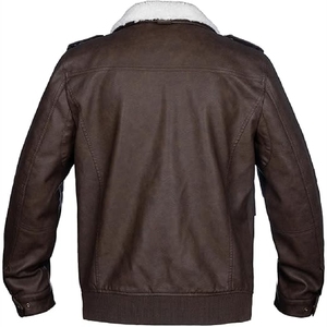 Unique quality Custom <b>Sheepskin</b> Bomber <b>Jacket</b> High Quality Leather <b>Jacket</b> - Product Image 2