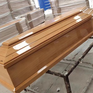 Paquete de ataúd MDF con forro de satén desnudo ataúd y ataúd MDF para tablero de fibra de madera contrachapada para adultos ataúd de madera ataúd MDF Vietnam - Product Image 2