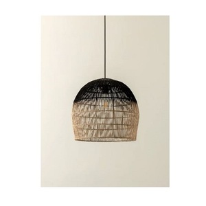 Wholesale Copper <b>Kitchen</b> Shop Modern Led Linear Wire Table <b>Lamp</b> Natural Rattan Finish Customizable Living Room - Product Image 4