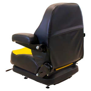 Asiento de Suspensión Mecánica de Perfil Bajo con Reposabrazos - Product Image 3