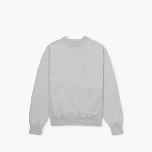 Sudadera unisex con logotipo personalizado sin cremallera pulóver Sudadera de cuello redondo de color liso para hombres y mujeres - Product Image 2